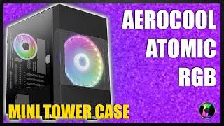 The AeroCool Atomic Micro ATX Case.