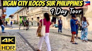 [4KHDR]Vigan City Ilocos Sur Philippines One Day Tour