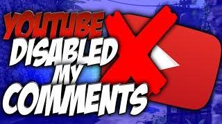 YOUTUBE DISABLED MY COMMENTS (Fortnite Season 1 Gameplay)