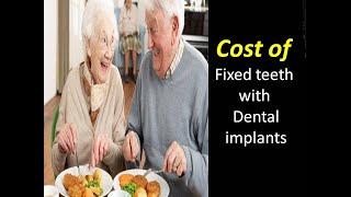 Tooth implant cost in Chennai, India