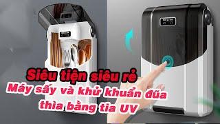 Máy sấy và khử khuẩn đũa thìa bằng tia UV  giá rẻ nhất Shopee, Lazada, Tiki, Sendo