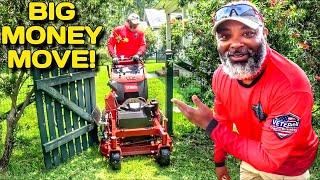 The Lazy Man's Guide to Making a Fortune in Lawn Care with a  TORO GrandStand 36"