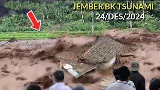 JEMBER GEMPAR! BANJIR LAHAR & TANGGUL JEBOL! DETIK² BANJIR  MENGERIKAN JAWA TIMUR 24/12/2024