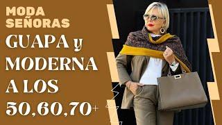 CÓMO LUCIR GUAPA Y MODERNA A LOS 50,60,70/MODA MUJER 2024