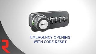 Dial Lock 58  Free Code - Emergency opening with code reset