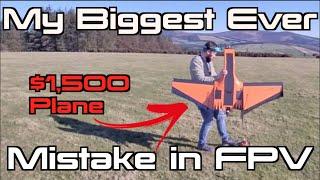 88mph Drak Crash - FPV  