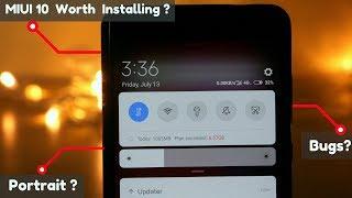 MIUI 10 GLOBAL Beta  Portrait Mode? Features/Bugs/Stability? ft. Redmi Note4,3,5.. | 8.7.12 Update ?