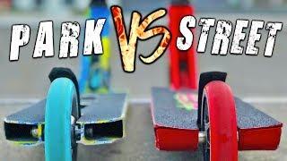 *PARK vs STREET* BEST CUSTOM PRO SCOOTERS