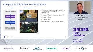 Selecting the Right High Bandwidth Memory by Frank Ferro​, Sr Dir Product Marketing, Rambus