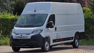 NEW 2024 Facelift Citroën ë-Jumper FT 350 L4H3 110 kWh 200 kW 270 HP Kaolin White