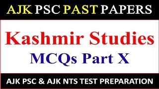 Kashmir Studies MCQS|| AJK PSC SST General and General Ability Test GAT MCQs| Kashmiriat MCQs AJKPSC