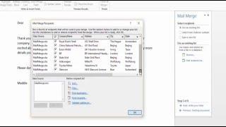 How to Do a Mail Merge in Microsoft Word