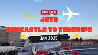 NEWCASTLE TO TENERIFE FLIGHT ON JET2 AND IBEROSTAR LAS DALIAS