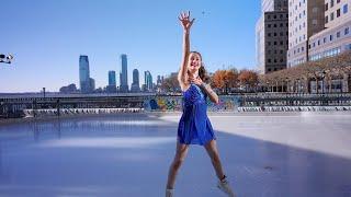 "Voilá" - Hana Maria Aboian performs her Senior freestyle program at The Rink at Brookfield Place.