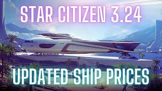 Star Citizen 3.24 In-Game Ship Prices