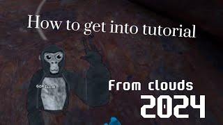 How to glitch into tutorial 2024 **WORKING** from clouds in gorilla tag