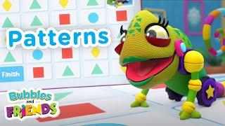 Follow the Pattern! | Full Episode | STEM for Kids: Learn Patterns with Shapes and Colors!