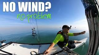 How to Sail a Catamaran with No Wind