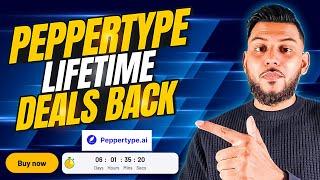 Peppertype AI Lifetime Deal - Get It Before It's Gone