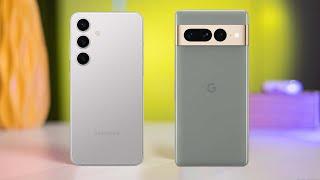 Samsung Galaxy S24 vs Google Pixel 7 Pro