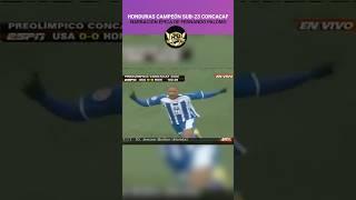 Honduras campeón sub 23