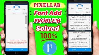 pixellab app font add problem solved 2023 ! pixellab me font add nahi ho raha to kya karen