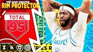 REMAKING MY RIM PROTECTOR BUILD! RARE BUILD SERIES ON NBA 2K21!