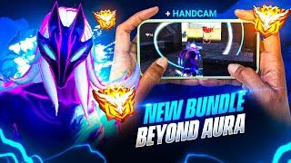 NEW LEGENDARY "AURORA EVO" BUNDLE1vs4 Handcam IPhone 15 Pro Max | Free Fire |