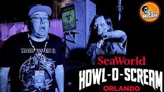 Howl-O-Scream SEAWORLD ORLANDO 2023 | All Houses & Mazes! 4K