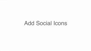 Add Social Icons to your website - Web Design Auburn, California