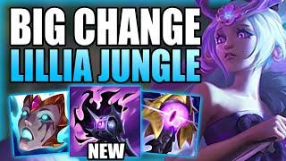 RIOT MADE MASSIVE CHANGES & THEY GREATLY BENEFIT LILLIA JUNGLE! - Gameplay Guide League of Legends