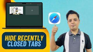 How to Hide Recently Closed Safari Tabs from Start Page in macOS Sonoma