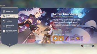 Genshin Impact: Test of Courage Event - Akitsu Kimodameshi