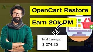 OpenCart Restore Service | Migrate OpenCart Store | Move OpenCart to New Host #earn #opencart