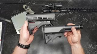 LWRC Compact Stock Kit First Look Chosen Stock for the Ultra-Tac Build