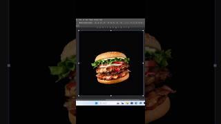 Create Burger Post Design #youtubeshorts #photoshop #shorts