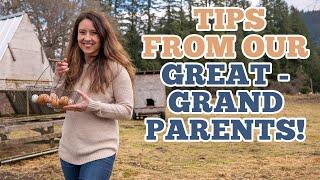 6 things our Great-Grandparents did BETTER than us!