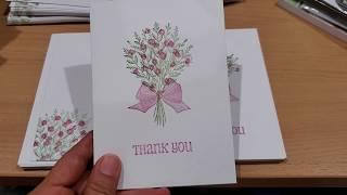 Project Share: Stampin' Up "Wishing You Well" Notecards and Envelopes