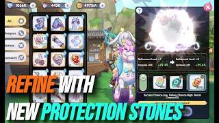 Refine with new Protection Stone | rox | Ragnarok X: Next Generation