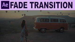 Fade In or Fade out Transition - Dip To Black or White Transition - After Effects Tutorial