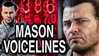 Call of Duty Cold War Operator "Mason" Voicelines Warzone Voice Lines