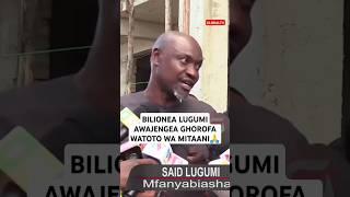 BILIONEA LUGUMI AWAJENGEA GHOROFA WATOTO WA MITAANI  #globaltv #breaking #shortsvideo #trending