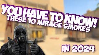 YOU HAVE TO KNOW THESE 10 MIRAGE SMOKES IN 2024!
