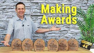 Best Laser Engraved Awards #woodworking #woodart #laser #project #howto