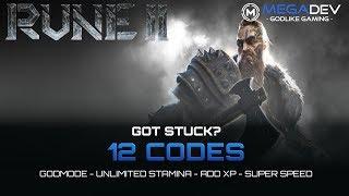RUNE II CHEATS: Godmode, Unlimited Stamina, Add XP, ... |  Trainer by MegaDev