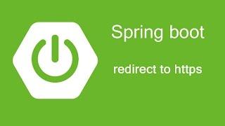 Spring Boot - Redirect to https