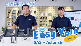 [Easy VoIP] SAS+Asterisk Demonstration
