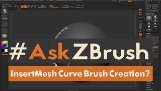 #AskZBrush: “How can I create an Insert Mesh Curve Brush?”