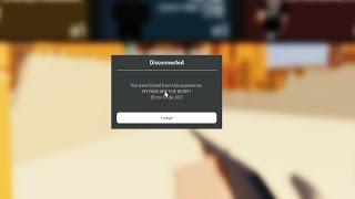 I destroyed GnarlyPickle And He banned me.. (Roblox Arsenal)