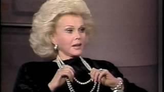 Zsa Zsa Gabor on Letterman, February 11, 1987